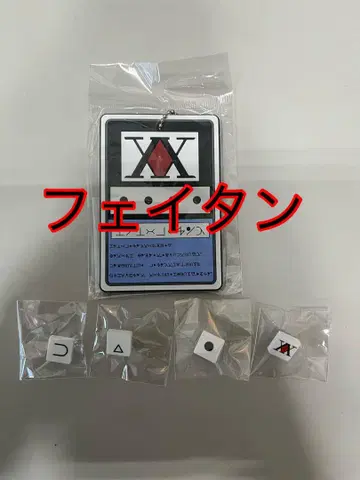 헌터헌터 헌터 라이선스 네임 키링 페이탄