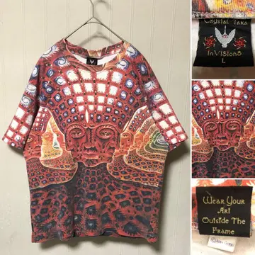 Alex Gray Crystal Tara 사이키델릭 아트 티셔츠