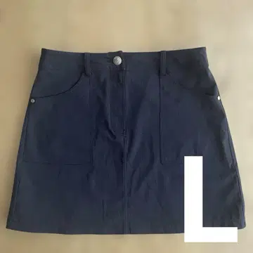 and per se 골프 스커트 네이비 L 사이즈