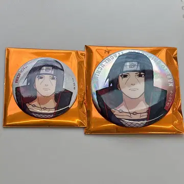 우치하 이타치 캔뱃지 2종 세트 NARUTO 베이스 야드 도쿄