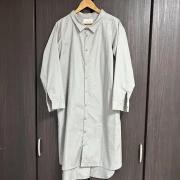 n'Or 그레이 셔츠 원피스 긴팔