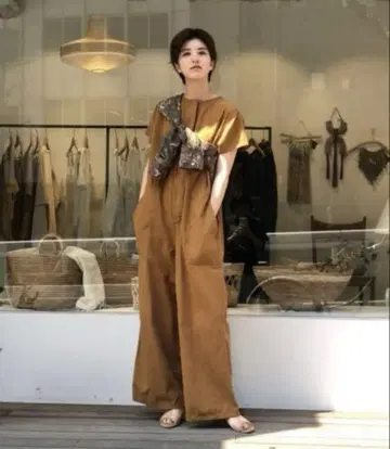 Todayful 투디풀 코튼 트윌 콤비네존