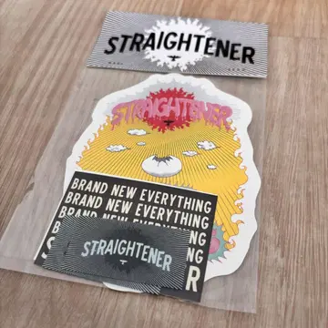 스트레이트너 STRAIGHTENER 스티커 밴딩 락