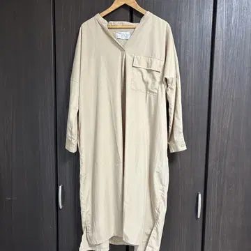 n'Or 베이지 셔츠 원피스 긴팔