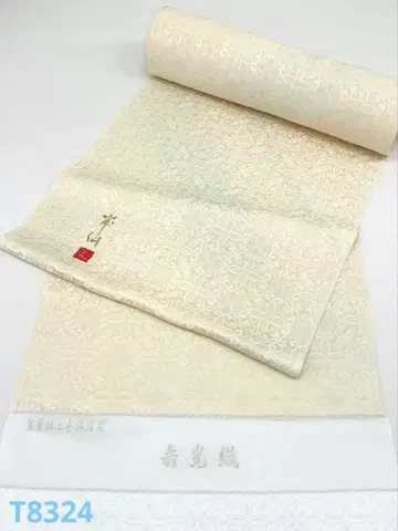 무지 코몬 문양 수공예 직물 미네센 보카시 순수 실크 옷감