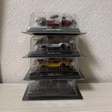 교쇼 1/64 페라리 250 테스타로사 4대 세트