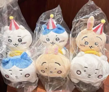 파티 햇 봉제 인형 3 세트