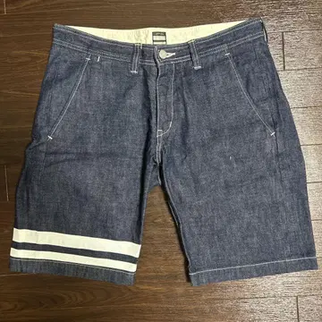 MOMOTARO JEANS 다크 데님 숏 팬츠 조츠 모모타로