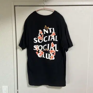 ANTI SOCIAL SOCIAL CLUB 블랙 티셔츠 L