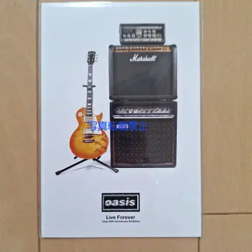 새상품 Oasis 30주년 특별전 엽서 1장