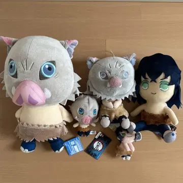 귀멸의 칼날 하시비라 이노스케 봉제 인형