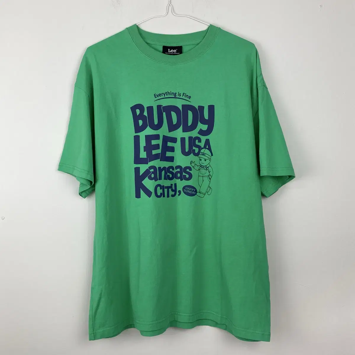 ★LEE★ ★ビーチグラフィック 半袖Tシャツ 2025年春夏 新色追加】クレープガーゼベーシック半袖Tシャツ