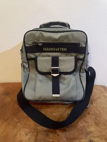 90s 00s HANG TEN 한텐 스퀘어 숄더백 대 서핑