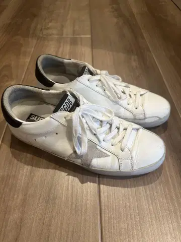 골든구스 SUPERGA 화이트 스니커즈 EU41 27cm