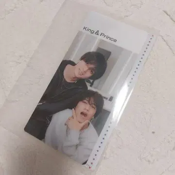 킹프리 King&Prince 티켓 홀더 회장 한정판