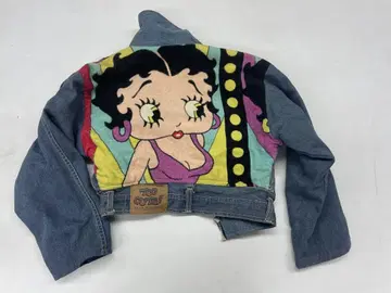 Too Cute! Betty Boop 데님 자켓 빈티지 상품!