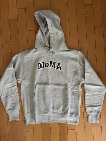 챔피온 MoMA 로고 후드티 M