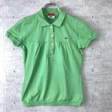 LACOSTE 콰이 럭셔리 트레디셔널 구제 의류 개더 피케 셔츠