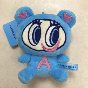 엔젤 블루 나카무라 군 봉제 인형 마스코트 키링 나루미야