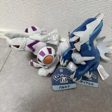 Pokemon fit 봉제 인형 파르키아 디아루가 택 포함