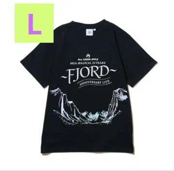 미세스 기념일 티셔츠 피요르드 블랙 FJORD [L 사이즈]