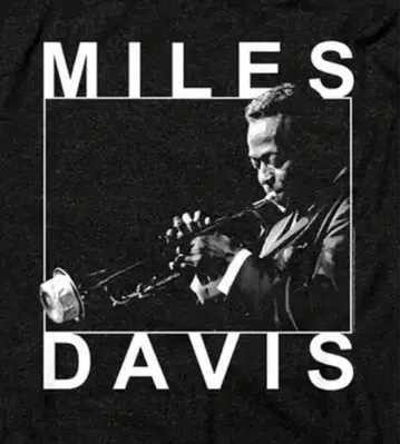 마일스 데이비스 티셔츠 Miles Davis 쿨 재즈 버드 밥
