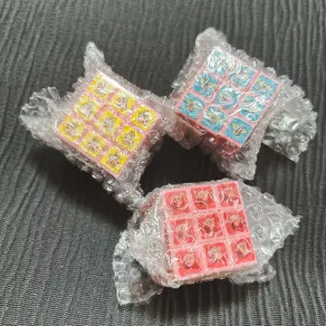 일곱 별의 커비 만푸쿠 입체 큐브 퍼즐 코로코로 이치반! 3개