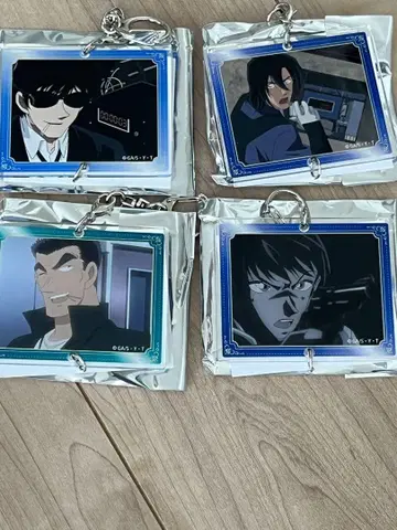 명탐정 코난 연결 아크릴 키링 경찰 학교 조명