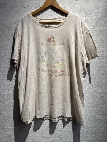 Ralph Lauren 하와이안 프린트 티셔츠 L 사이즈