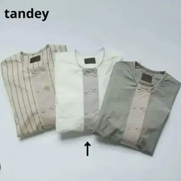 tandey 오로네 노카라 긴팔 셔츠 블라우스 늑대와 올빼미