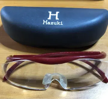 Hazuki 하즈키 루페 라지 1.6배 컬러 렌즈 빨간색