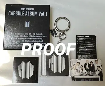 BTS CAPSULE ALBUM PROOF 캡슐 앨범 프루프