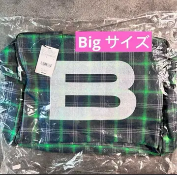 BEEDEN BIG B LOGO BAG 체크 무늬