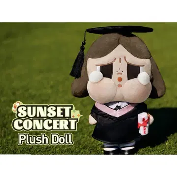 POPMART CRYBABY Sunset Concert 봉제 인형