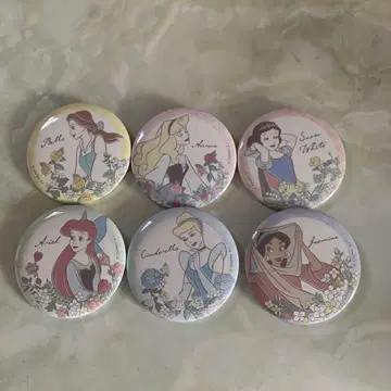 yn 디즈니 프린세스 배지 6개 70g