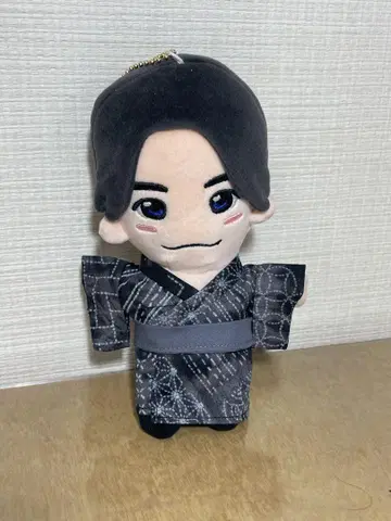치비누이 의류 유카타(자수 블랙)