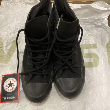 CONVERSE ALL STAR 블랙 하이컷 26cm 샤크 서울