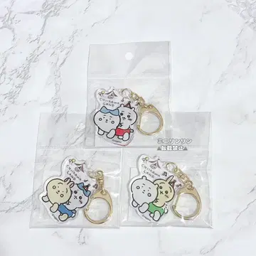 치이카와 랜드 피포포 쁘띠 아크릴 키링 3개 세트