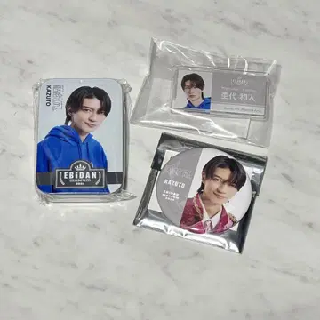 모쿠다이 카즈토 네임 배지 캔뱃지 켄지부 EBiDAN museum2024