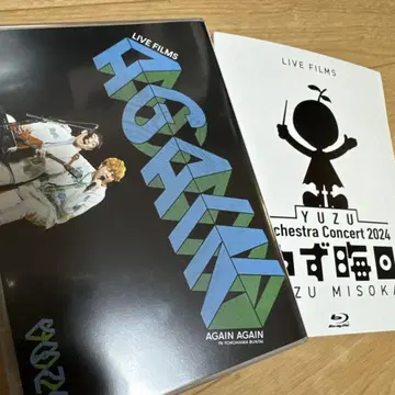 블루레이 유즈 요미 AGAINAGAIN 2장 세트 팬클럽 한정판 라이브