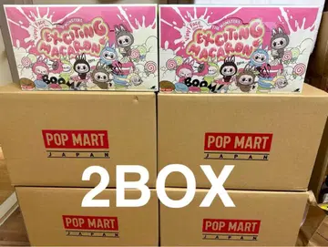 POPMART LABUBU 마카롱 모듬 박스 슈링크 포장.