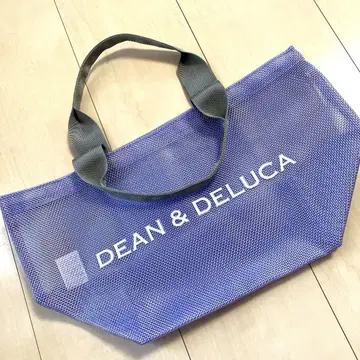 미사용 새상품 DEAN & DELUCA 메쉬 토트백 라일락 S