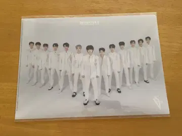 24시간 이내 배송 세븐틴 그룹 사진 클리어 파일 A4