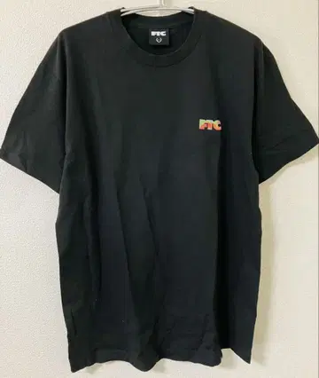 FTC 티셔츠 블랙 백 프린트 L 사이즈