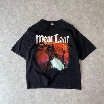 00s Meat Loaf '02 투어 티셔츠 미트 로프 빈티지