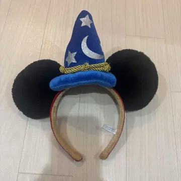 미키 마법사 모자 머리띠