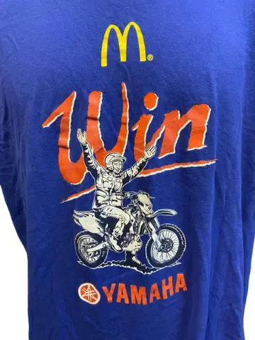 McDonald's Win Yamaha 티셔츠 XL 사이즈