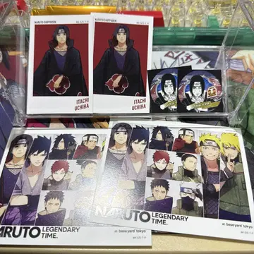 NARUTO 우치하 이타치 카드 6점 베이스 야드 도쿄