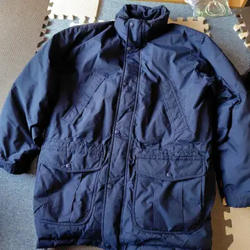 Lands' End 네이비 다운 자켓
