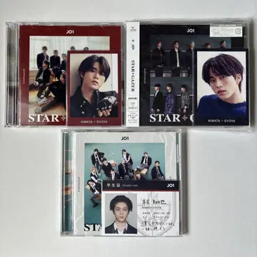JO1 STARGAZER 키마타 쇼야 3형태 컴프 + 플라이어 세트